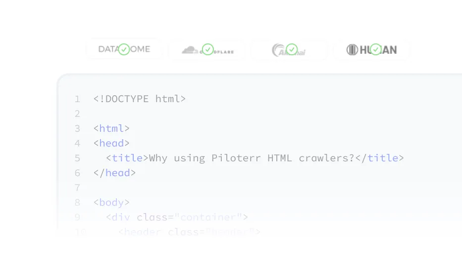 HTML Crawler Scraper